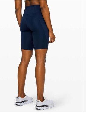 lululemon athletica Women's Navy Bike Shorts